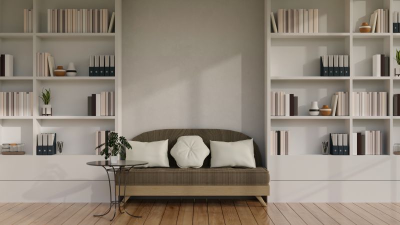 Custom Bookcase Installation in Woodbridge, VA